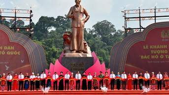 Tổng Bí thư Tô Lâm dự Ngày hội Toàn dân Bảo vệ an ninh Tổ quốc và Lễ khánh thành Tượng đài “Bác Hồ ở Tân Trào”