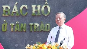 Tổng Bí thư Tô Lâm dự Ngày hội toàn dân bảo vệ an ninh Tổ quốc tại Tuyên Quang