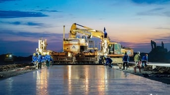 Đại công trường sân bay Long Thành không ngủ: Nghìn người, trăm máy chạy suốt đêm
