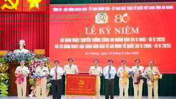 Bí thư Tỉnh ủy An Giang Nguyễn Tiến Hải: Lực lượng Công an An Giang không ngừng lớn mạnh