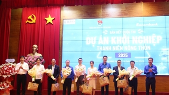 18 dự án tham dự Cuộc thi Dự án khởi nghiệp Thanh niên nông thôn năm 2025