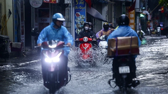 Thời tiết ngày 14/8: Mưa lớn ở vùng núi Bắc Bộ