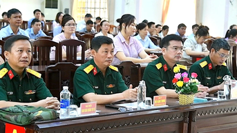 Khai mạc lớp bồi dưỡng kiến thức quốc phòng-an ninh dành cho đối tượng 3