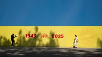 Tấm biển "1945-2025" ở Hà Nội gây sốt dịp 2/9