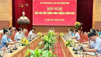 Hội nghị Báo cáo viên Trung ương tháng 8 năm 2025