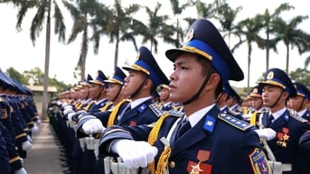 [Ảnh] Vững bước dưới Quân kỳ: Sẵn sàng cho ngày hội lớn