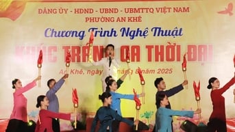 Phường An Khê tổ chức chương trình nghệ thuật “Khúc tráng ca thời đại”