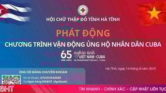 Hà Tĩnh triển khai chương trình vận động ủng hộ Nhân dân Cuba