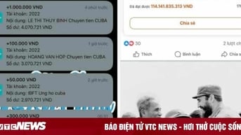 Nhiều người chuyển nhầm tiền ủng hộ Cuba vào tài khoản cá nhân: Ngân hàng lên tiếng
