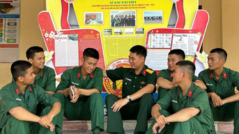 Đưa pháp luật thấm sâu vào môi trường quân ngũ