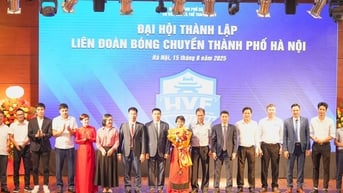 Ra mắt Liên đoàn bóng chuyền Hà Nội