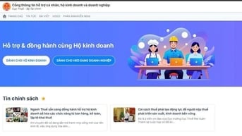 Sắp ra mắt Cổng thông tin hỗ trợ cá nhân, hộ kinh doanh và doanh nghiệp