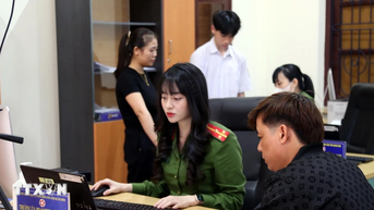 Lực lượng Công an phát huy vai trò tiên phong trong triển khai Nghị quyết 57