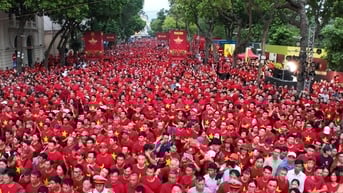 Khi cả triệu trái tim cùng chung nhịp đập...