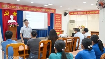 Trường cao đẳng Miền Đông tập huấn an toàn, vệ sinh lao động