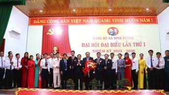 Đại hội đại biểu Đảng bộ xã Bình Dương lần thứ I: “Đoàn kết - Dân chủ - Kỷ cương - Kiến tạo - Phát triển”