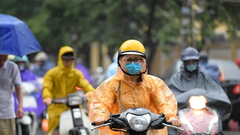 Thời tiết ngày 17/8: Mưa lớn diện rộng, áp thấp nhiệt đới trên Biển Đông
