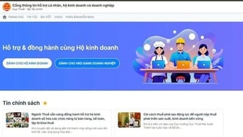 Sáng 18/8: Cục Thuế ra mắt Cổng thông tin hỗ trợ cá nhân, hộ kinh doanh và doanh nghiệp