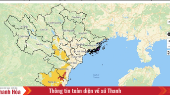 Cảnh báo lũ quét, sạt lở đất tại Thanh Hóa và 5 tỉnh, thành