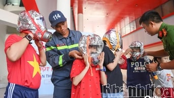 Sôi nổi trại hè trải nghiệm "Một ngày có ích"
