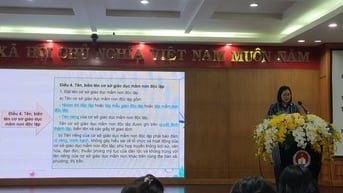 Có trường, lớp mầm non treo bảng tên 'quốc tế' nhưng không phải quốc tế