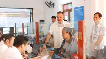 Khánh thành công trình nâng cấp Trung tâm phục vụ hành chính công xã Quang Bình