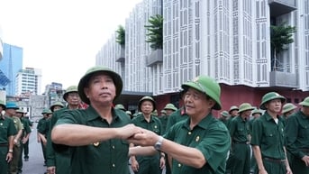 Quyết tâm hoàn thành nhiệm vụ A80 của khối diễu hành “đặc biệt”