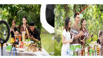 Triển lãm 80 năm thành tựu đất nước: Livestream quảng bá nông sản các vùng miền