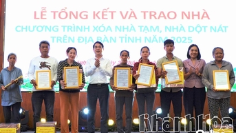 Hướng tới Đại hội đại biểu Đảng bộ tỉnh Khánh Hòa lần thứ I, nhiệm kỳ 2025 - 2030: Chương trình xóa nhà tạm, nhà dột nát: Lan tỏa chính sách an sinh
