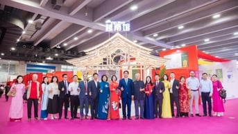 Không gian văn hóa Việt Nam gây ấn tượng sâu sắc ở Lễ hội sách quốc tế tại Quảng Đông, Trung Quốc