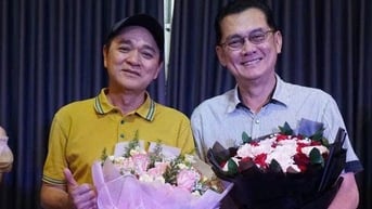 Ngọn lửa sân khấu từ Hữu Châu và Quốc Thảo