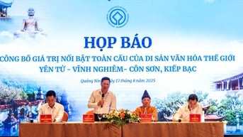 Lễ công bố di sản dạng chuỗi đầu tiên của Việt Nam được UNESCO công nhận