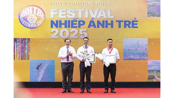 Tác giả Trần Minh Lương (TP Cần Thơ) đoạt Huy chương Vàng Festival Nhiếp ảnh trẻ 2025