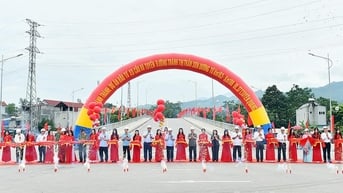 Khánh thành công trình cầu và đường tránh trung tâm xã Sơn Dương