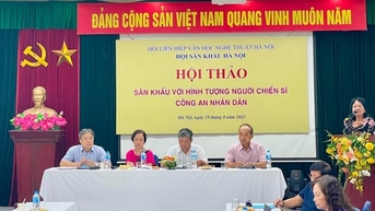 Sân khấu “bắt nhịp” với sự chuyển mình của lực lượng Công an nhân dân