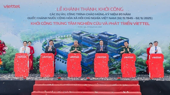 Viettel khởi công hai công trình trọng điểm quốc gia