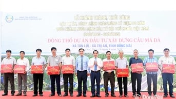Tỉnh Đồng Nai động thổ xây dựng cầu Mã Đà