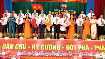 Ban Chấp hành Đảng bộ xã Nghĩa Hành nhiệm kỳ 2025 - 2030 gồm 24 đồng chí