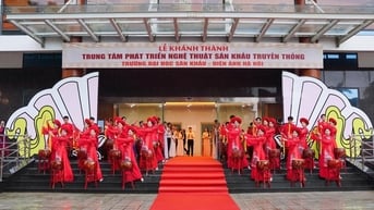 Khánh thành Trung tâm Phát triển Nghệ thuật sân khấu truyền thống của Trường Đại học Sân khấu - Điện ảnh Hà Nội