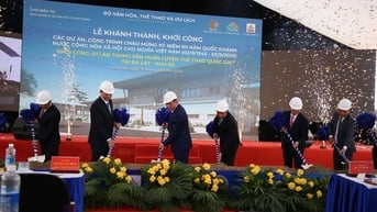 Bộ trưởng Nguyễn Văn Hùng dự Lễ khởi công Trung tâm huấn luyện thể thao Quốc gia tại Đà Lạt