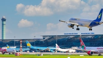 Cặp sân bay Nội Bài – Tân Sơn Nhất lọt top 5 đông khách nhất thế giới