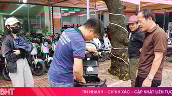 Sắm "xế cưng" cho con trước mùa tựu trường ở Hà Tĩnh
