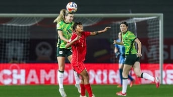 Tuyển nữ Myanmar 0-0 U23 Australia (Hiệp 1): Thế trận ép sân