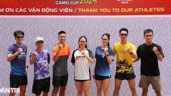 Các vận động viên tranh tài tại Aqua Warriors Quảng Trị 2025