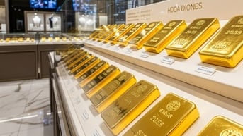 Giá vàng tăng vượt mốc 3.350 USD khi PMI sản xuất Mỹ giảm xuống 48