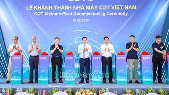 ក្រុមហ៊ុន COT Vietnam Co., Ltd. បានសម្ពោធរោងចក្រថ្មីមួយ ដែលមានទុនវិនិយោគ ៥០លានដុល្លារ នៅខេត្ត Hung Yen។