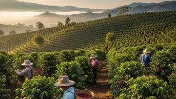 Dự báo giá cà phê ngày mai 3/8/2025: Nguy cơ "xuyên thủng" đáy mới?