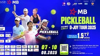 MB Pickleball D-Joy Tour 2025 | HCMC Leg 2 chính thức khởi tranh