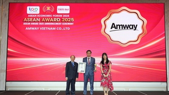 Amway Việt Nam: Khẳng định uy tín và vị thế hàng đầu trong Top 5 doanh nghiệp tiêu biểu ASEAN
