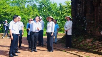 Tập trung triển khai nhiệm vụ lập quy hoạch bảo tồn, phục hồi Khu đền tháp Mỹ Sơn đến năm 2035